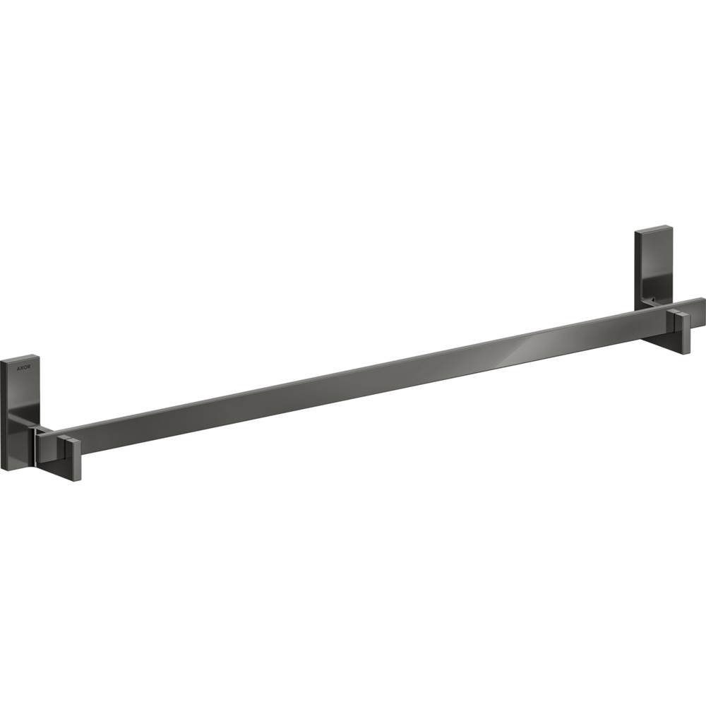 Axor Universal Rectangular Towel Bar, 32'' in Polished Black Chrome