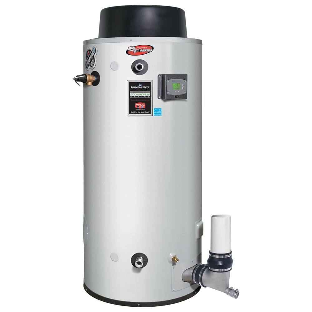 Bradford White ENERGY STAR Certified High Efficiency Condensing eF Series® 119 Gallon Commercial Gas (Liquid Propane) ASME Water Heater