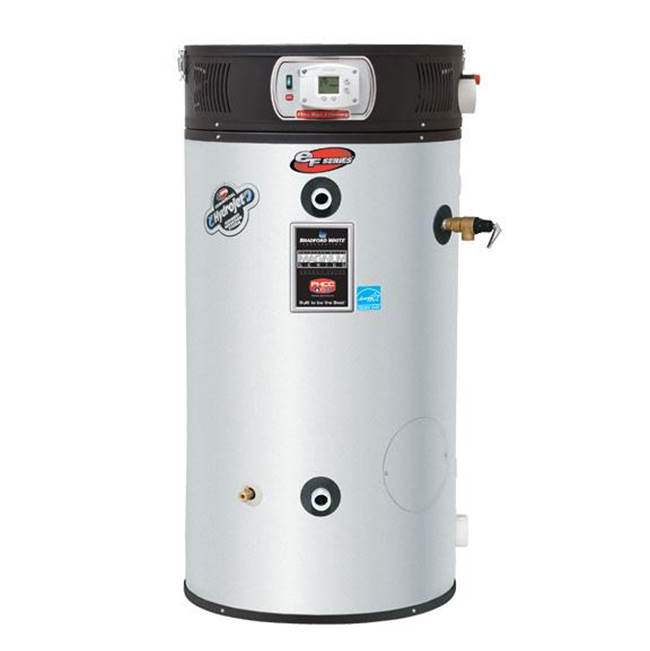 Bradford White ENERGY STAR Certified High Efficiency Condensing Ultra Low NOx eF Series® 60 Gallon Commercial Gas (Natural) ASME Water Heater