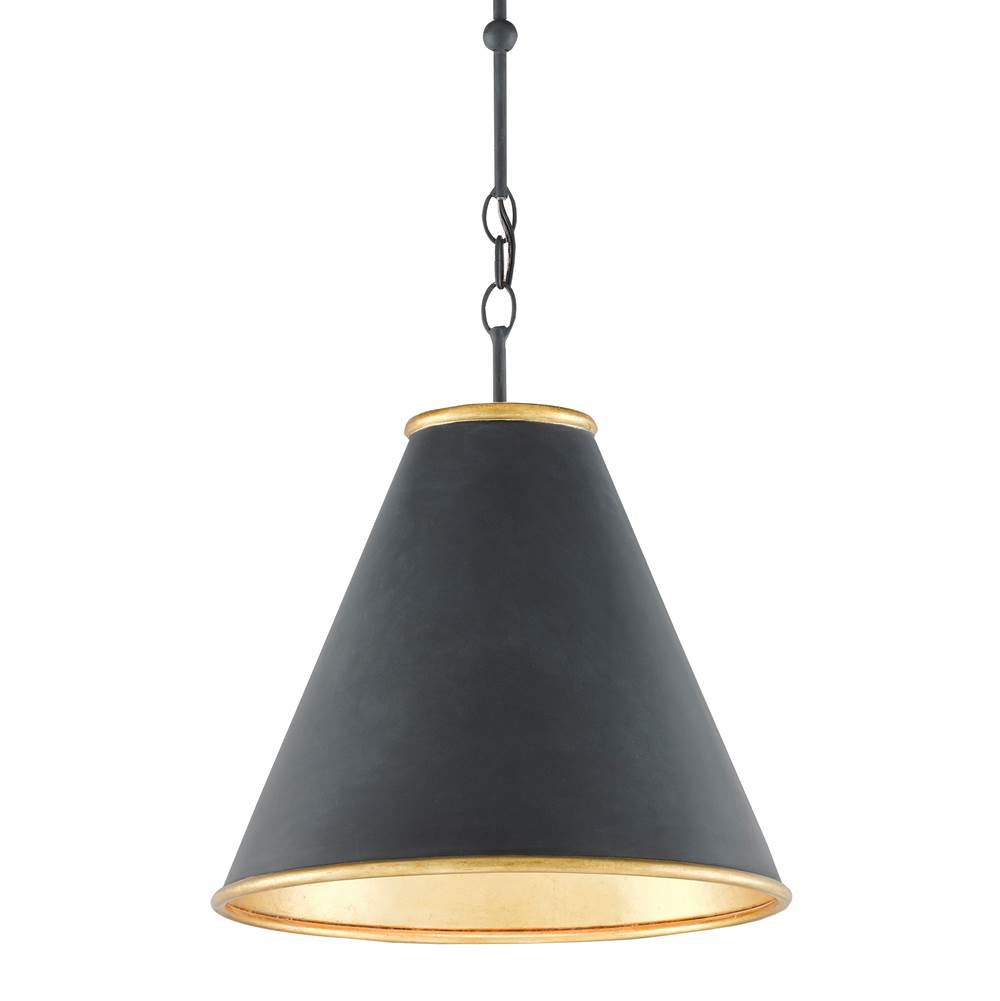 Currey And Company Pierrepont Black Small Pendant