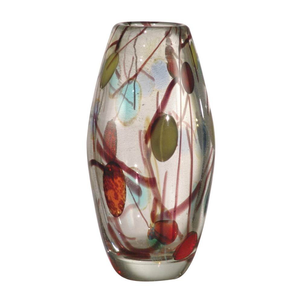 Dale Tiffany Lesley Hand Blown Art Glass Vase