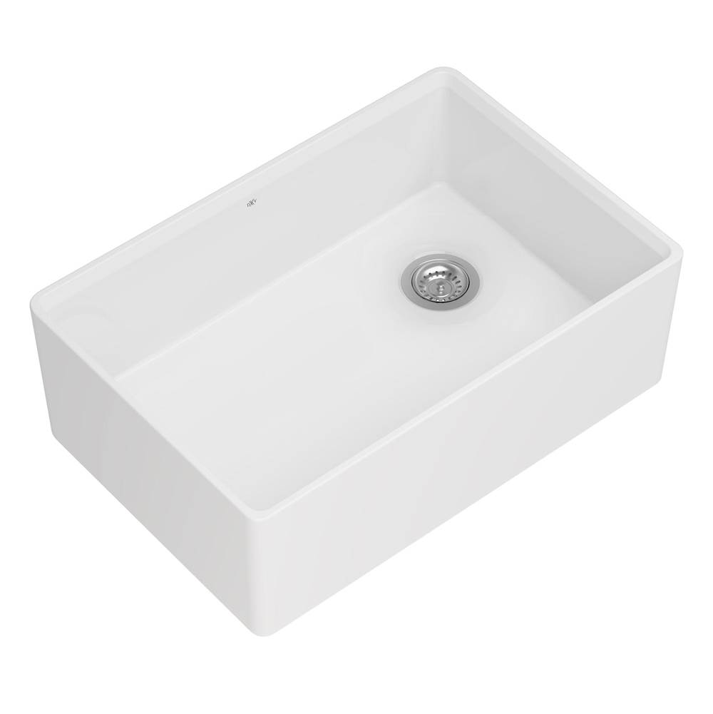 DXV Etre™ 30 in. Apron Kitchen Sink with Offset Drain