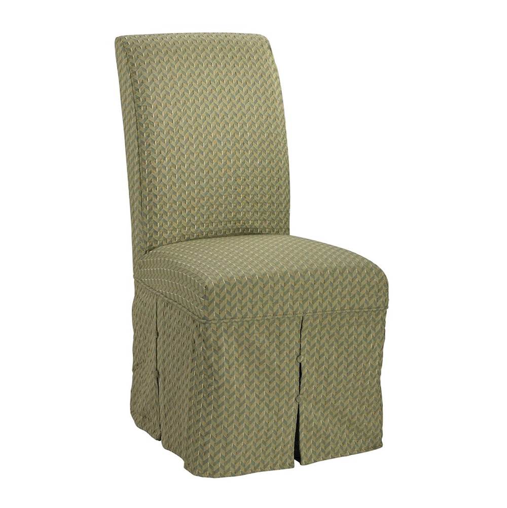 Elk Home Conception Green Parsons Skirted Chair - COVER ONLY