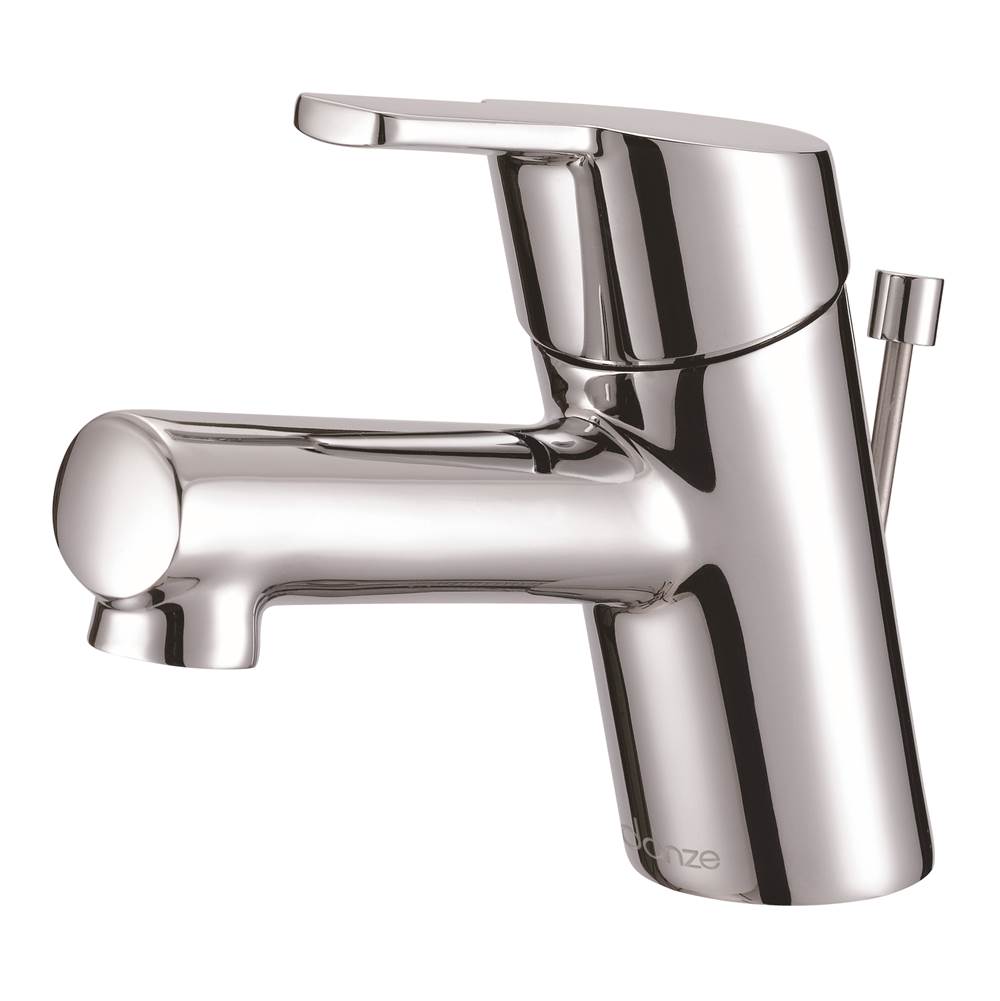 Gerber Plumbing Amalfi 1H Top Control Lavatory Faucet Single Hole w/ Metal Pop-Up Drain 1.2gpm Chrome
