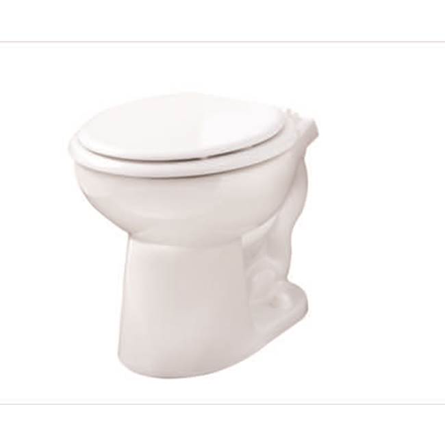 Gerber Plumbing Maxwell 1.28/1.6gpf Round Front Bowl White