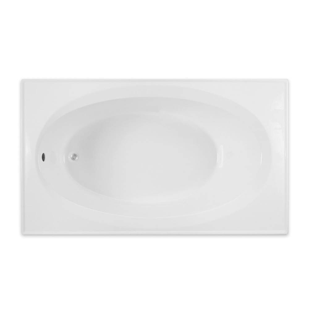 Hamilton Bathware Drop-in AcrylX 72 x 42 x 22 Bath in Linen G4272TO