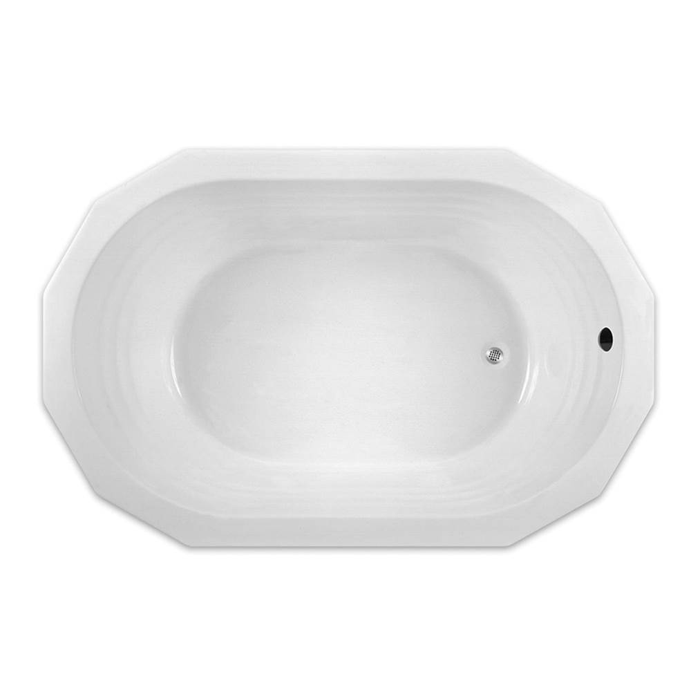 Hamilton Bathware Drop-in AcrylX 63 x 41 x 20 Bath in Linen G4264TO