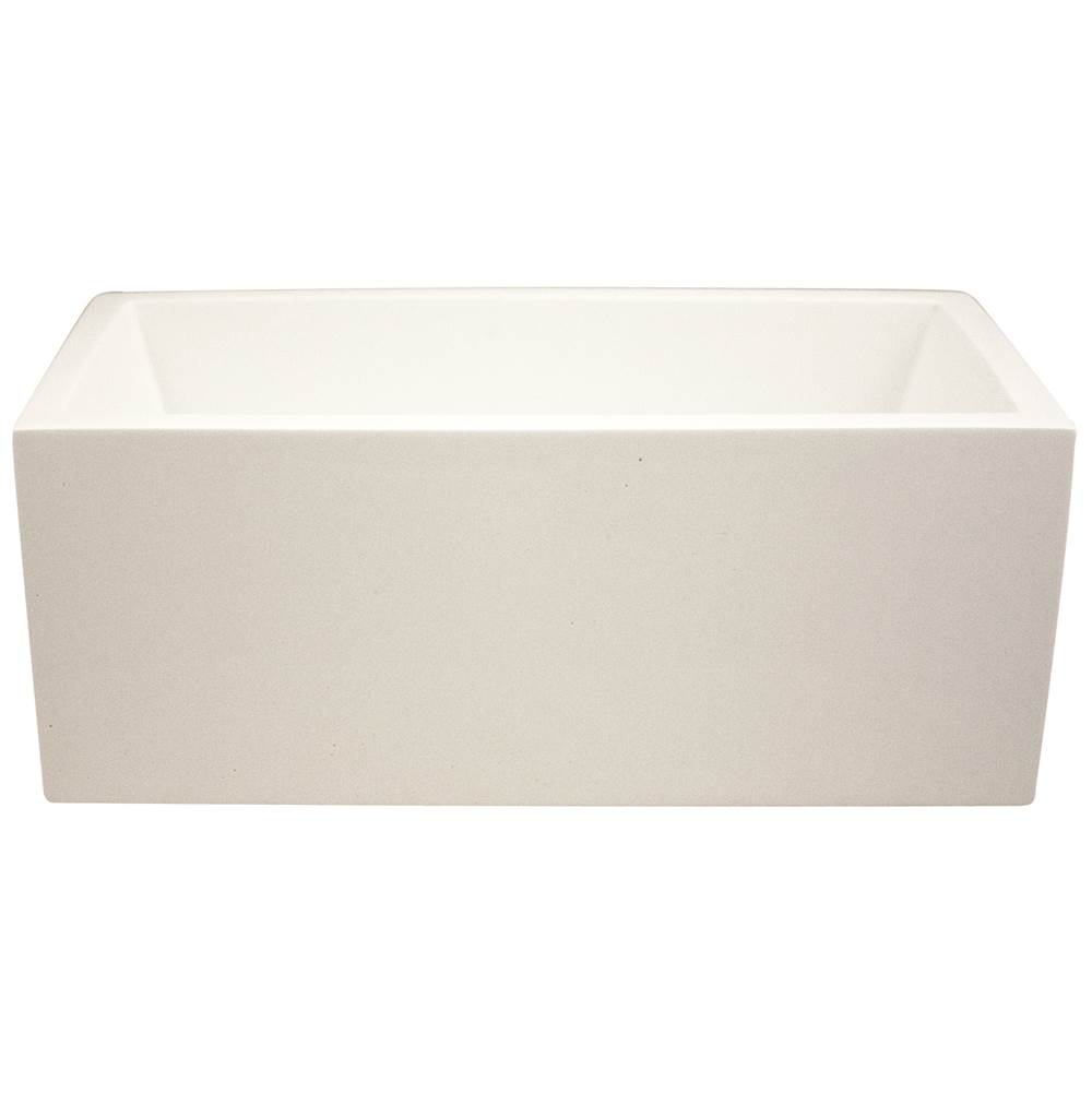 Hydro Systems SLATE 6032 STON CENTER DRAIN, TUB ONLY - WHITE