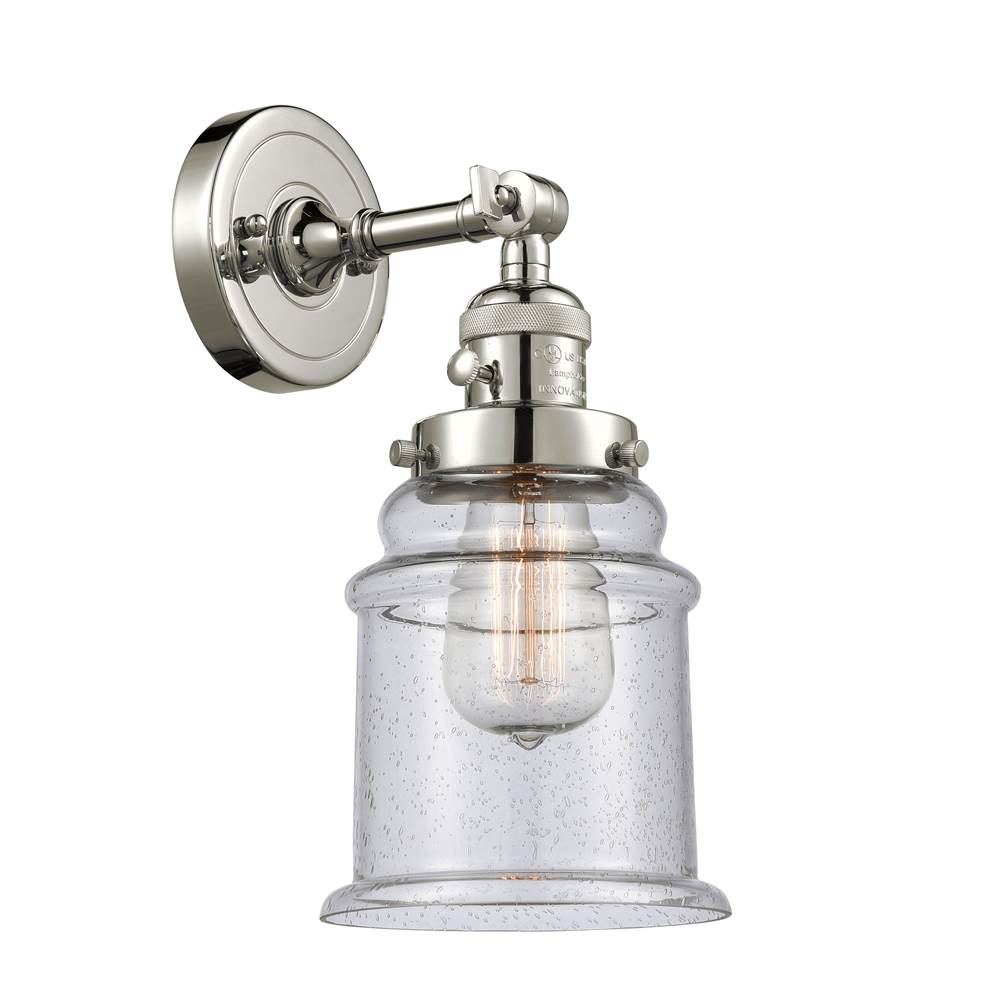 Innovations Canton 1 Light 6.5 inch Sconce With Switch