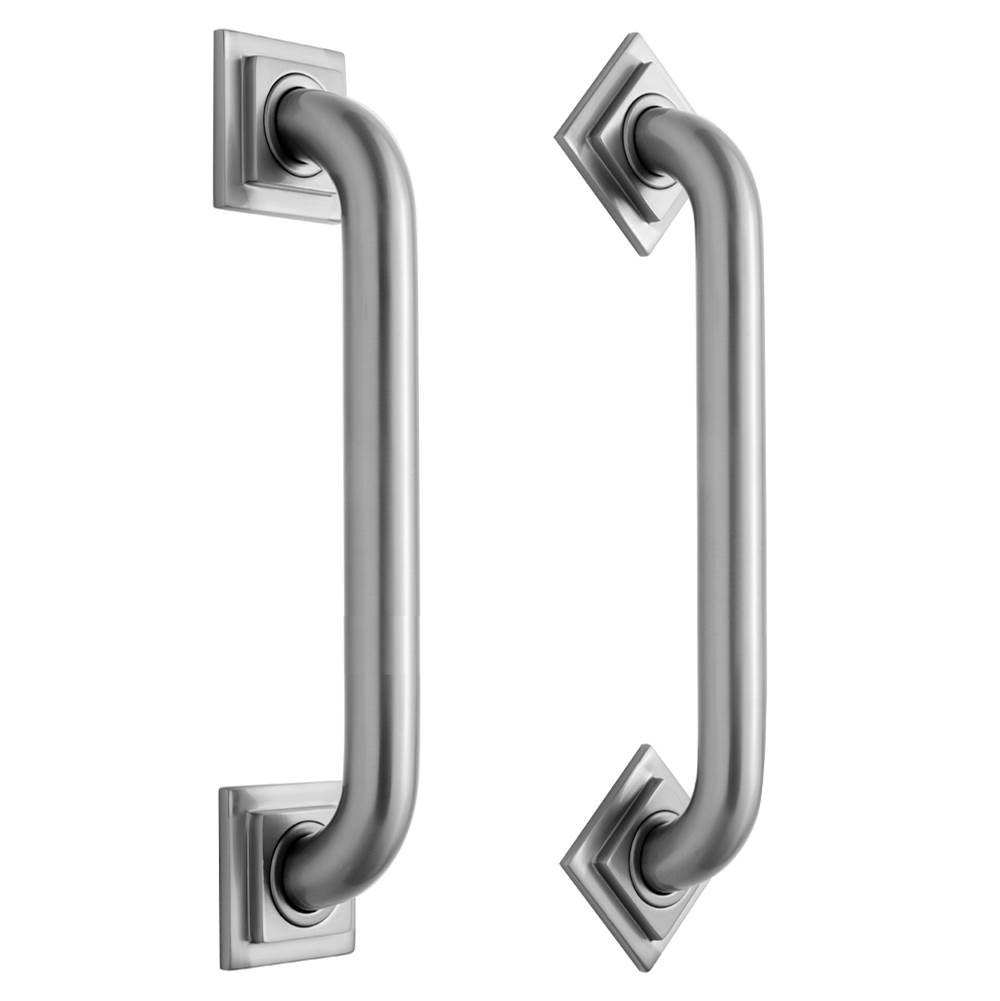 Jaclo 42'' Deluxe Grab Bar with Contemporary Square/Diamond Flange