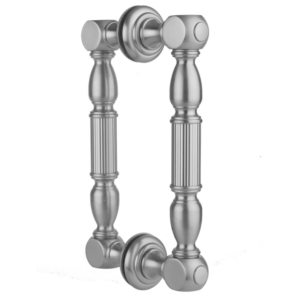 Jaclo 18'' H21 Back to Back Shower Door Pull with Finials