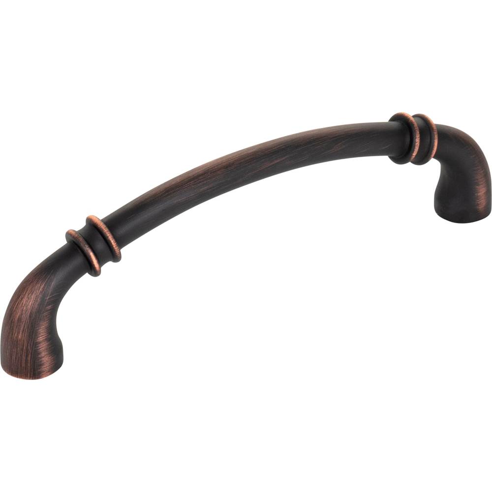 Jeffrey Alexander 128 mm Center-to-Center Brushed Oil Rubbed Bronze Marie Cabinet Pull