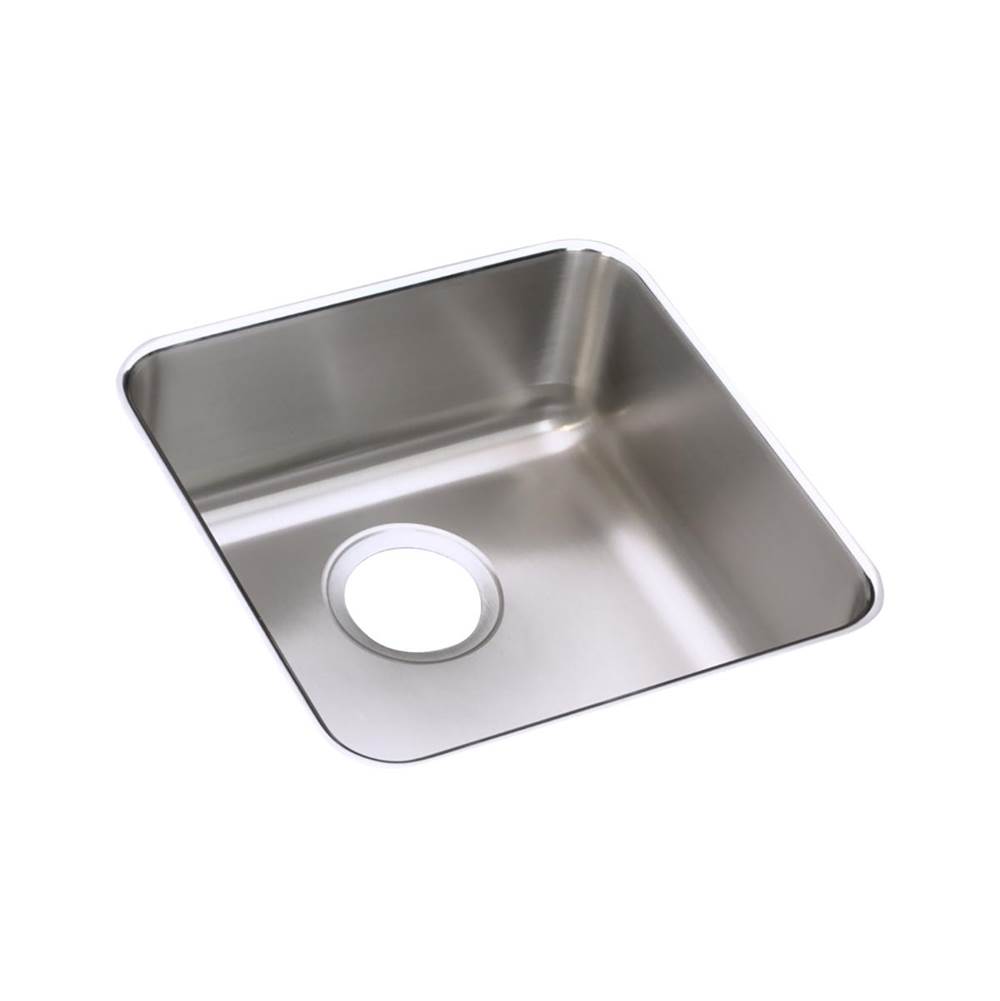 Just Manufacturing Stainless Steel 16-1/2'' x 16-1/2'' x 4-3/8'' Single Bowl Undermount ADA Sink