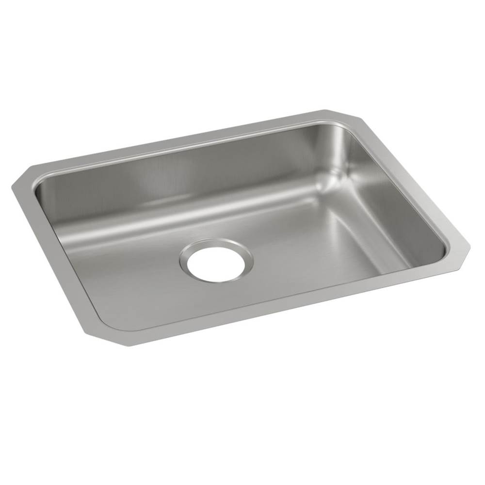 Just Manufacturing Stainless Steel 23-1/2'' x 18-1/4'' x 5-3/8'' Single Bowl Undermount ADA Sink