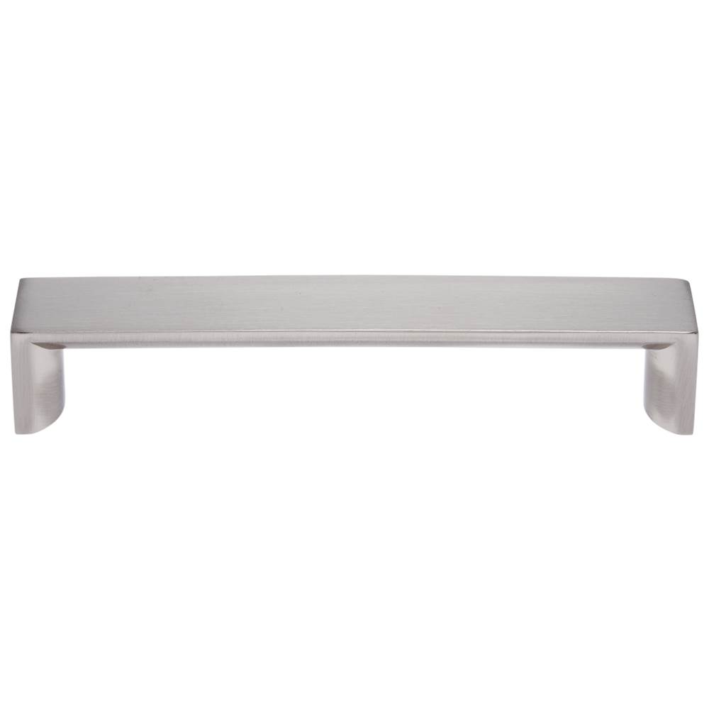 JVJ Hardware Newcastle Collection Satin Nickel 128 mm c/c Wide Square Pull, Composition Zamac