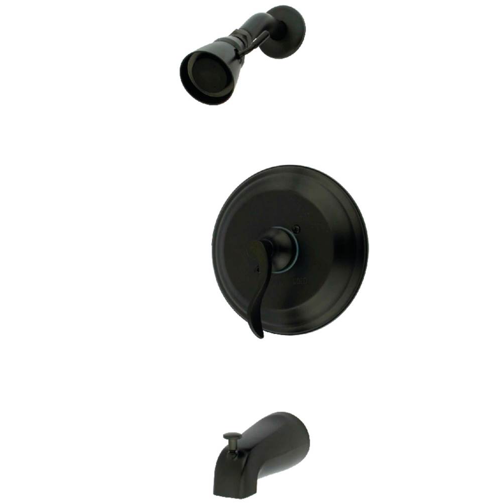 Kingston Brass NuFrench Tub & Shower Faucet, Oil Rubbed Bronze