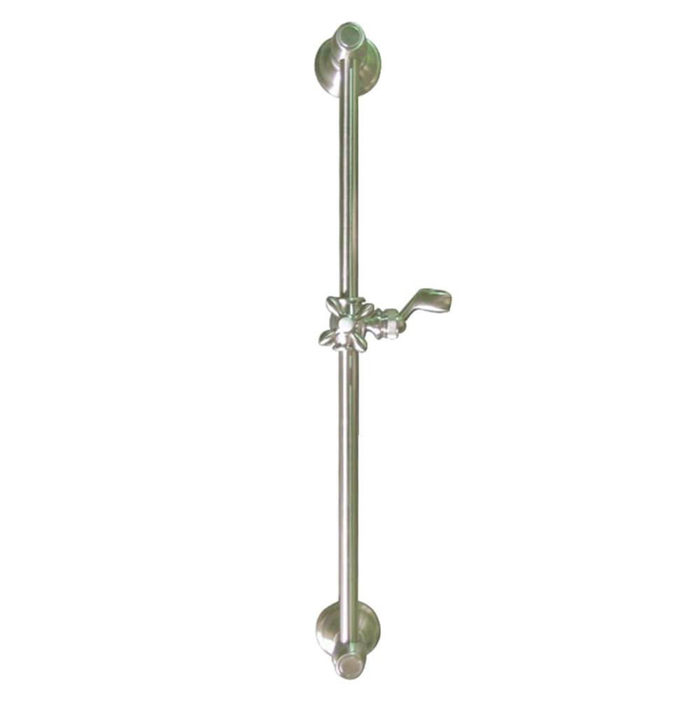 Kingston Brass Made To Match 24-Inch Shower Slide Bar, Brushed Nickel