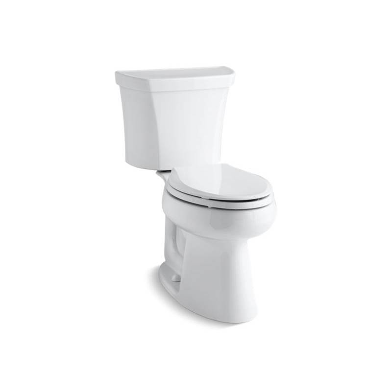 Kohler Highline® Comfort Height® Two-piece elongated 1.0 gpf chair height toilet with right-hand trip lever