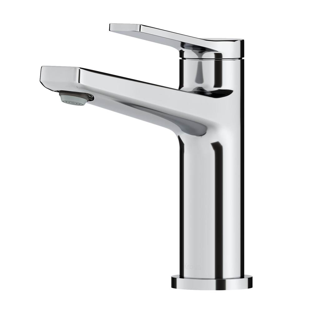 Kraus Indy Single Handle Bathroom Faucet in Chrome (2 Pack)