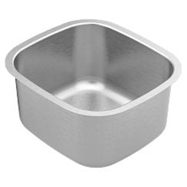Moen Stainless steel 18 gauge single bowl sink