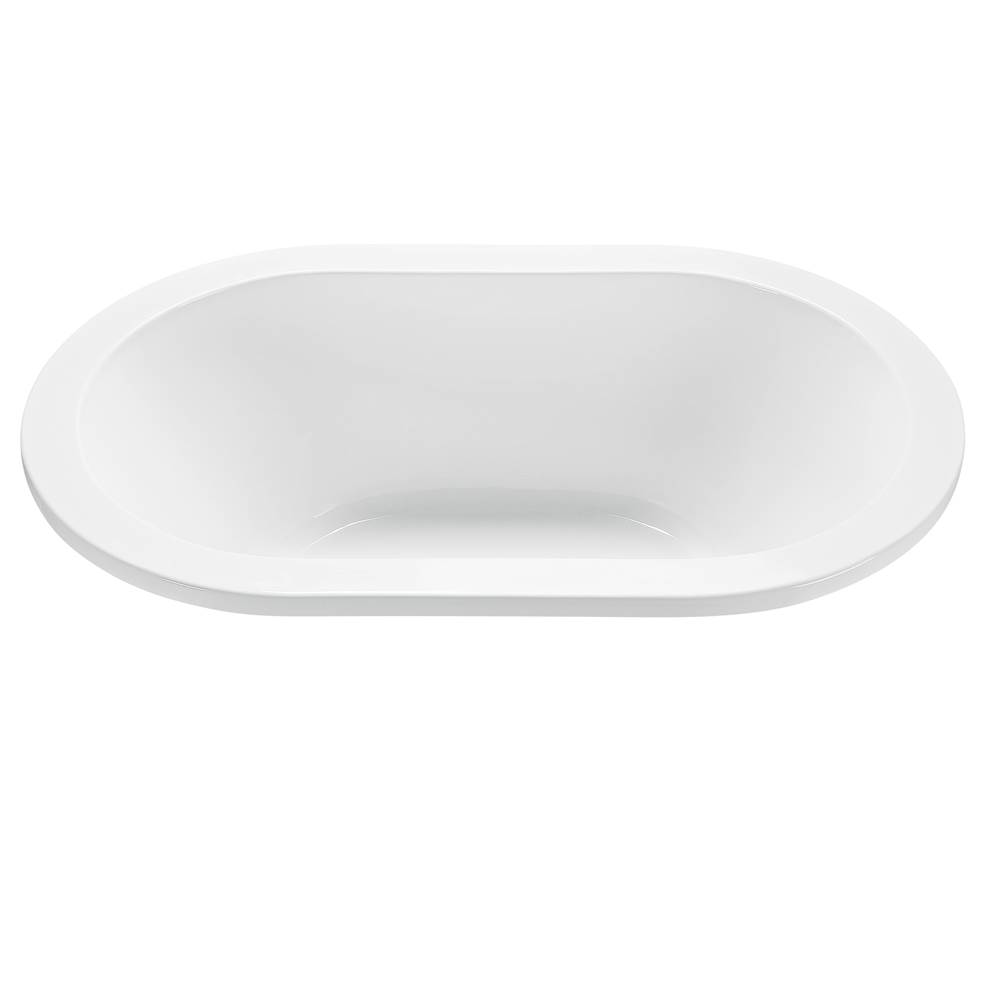 MTI Baths New Yorker 2 Acrylic Cxl Drop In Air Bath Elite/Ultra Whirlpool - White (65.5X41.5)