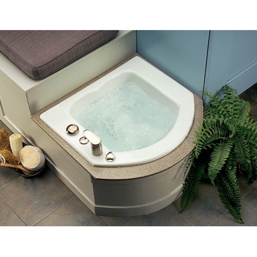 MTI Baths BISCUIT JENTLE PED WITH MICROBUBBLE