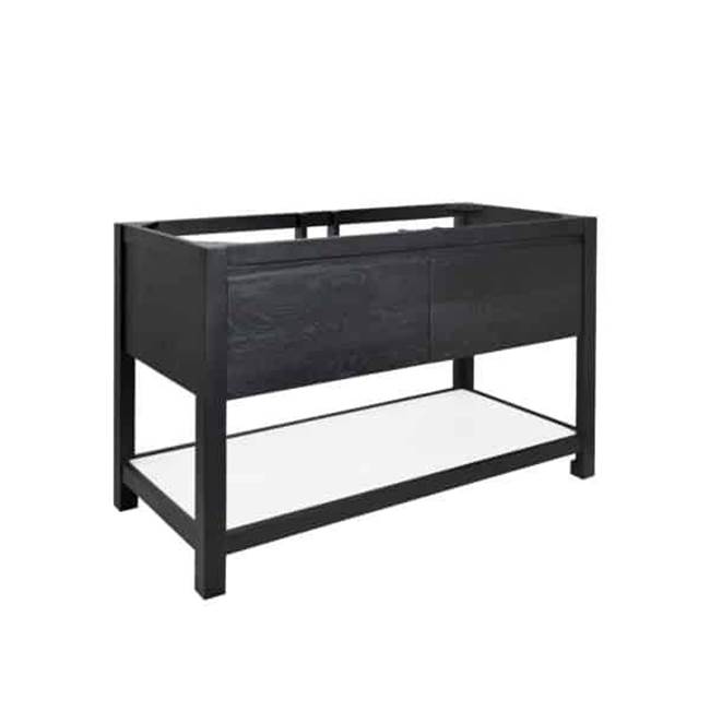 Native Trails 48'' Solace Vanity in Midnight Oak with Ash Shelf