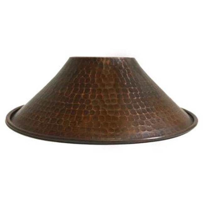 Premier Copper Products Hand Hammered Copper 9'' Cone Pendant Light Shade