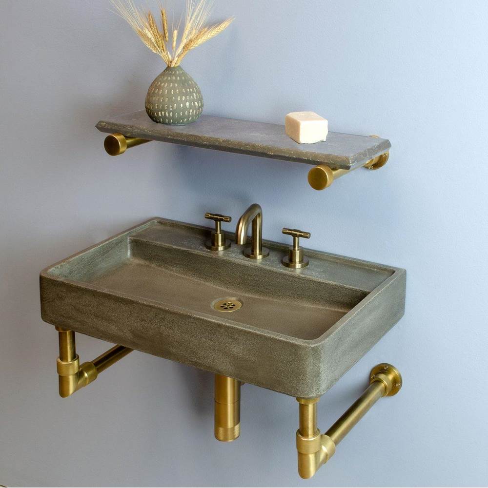 Stone Forest Lumbre Vanity With Crossbar, For 26''X15'' Lumbre Sink.