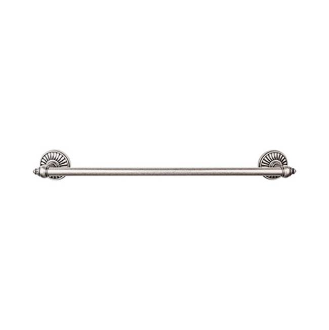 Top Knobs Tuscany Bath Towel Bar 30 Inch Single Antique Pewter