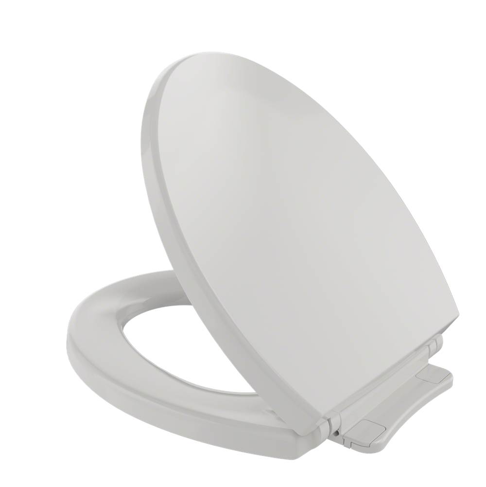 TOTO Toto® Softclose® Non Slamming, Slow Close Round Toilet Seat And Lid, Colonial White