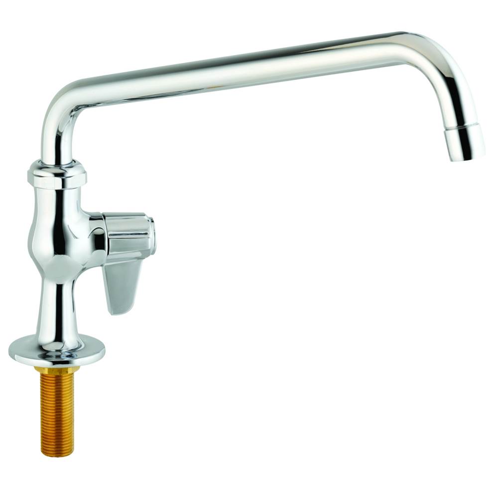 T&S Brass Faucet, Single Hole, 6'' Swing Nozzle