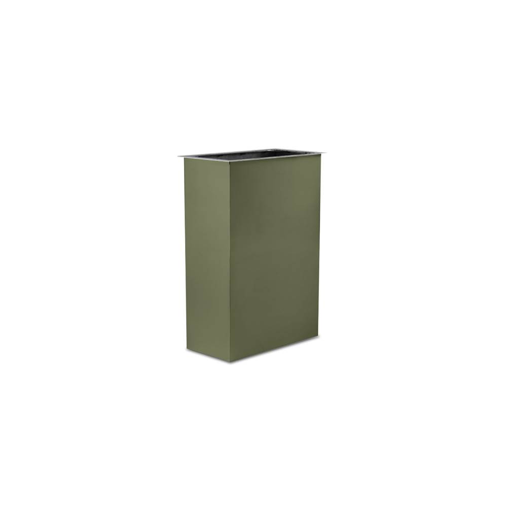 Viking Duct Cover Extension For 48''W. Hoods-Cypress Green