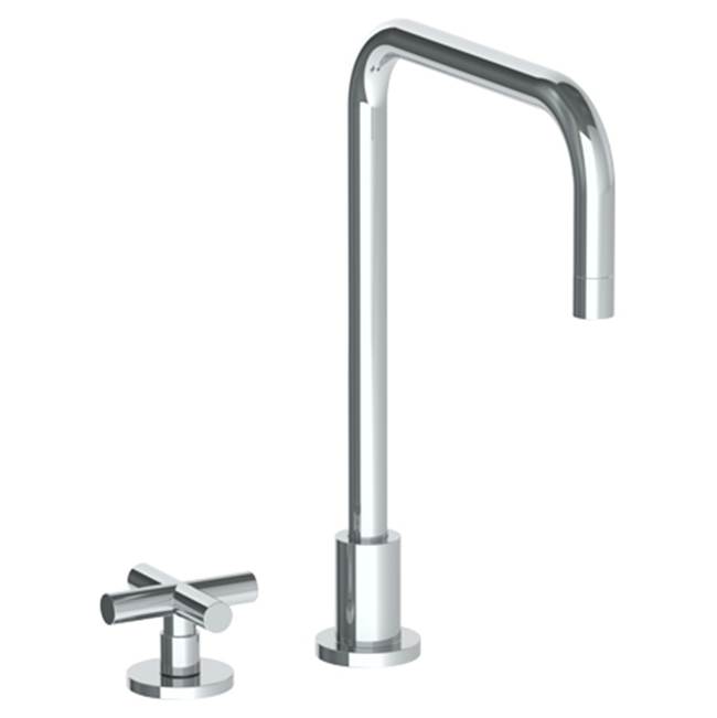 Watermark Deck Mounted 2 Hole Square Top Kitchen Faucet